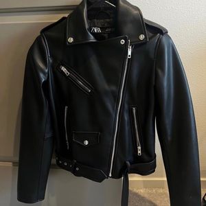 FAUX LEATHER ZARA JACKET